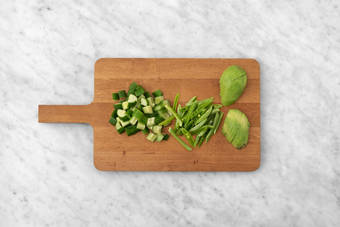 Förbered grönsaker