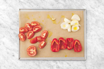 Ugnsrosta grönsaker