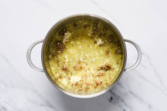 Make sauce and cook penne