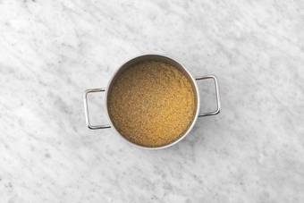 Le quinoa en ébullition