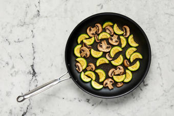 Start veggies and make bulgogi sauce