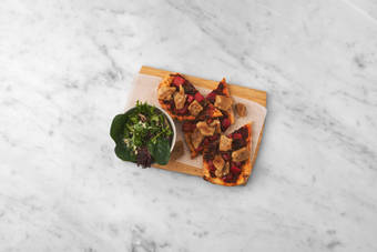 Schawarma anbraten & Anrichten