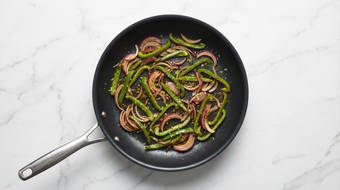 Cook Veggies & Shrimp