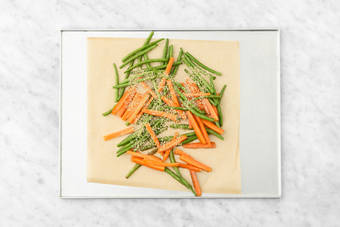 Gratinera grönsaker