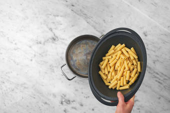 Pasta kochen