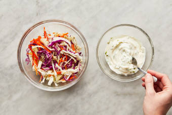Make Slaw & Lime Mayo