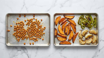 Roast Veggies & Make Salad