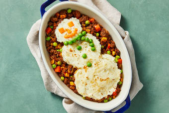 Broil shepherd's pie