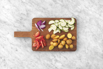 Forbered grønnsaker