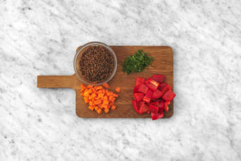 Forbered grønnsaker