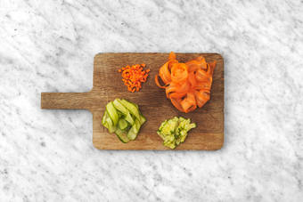 Forbered grønnsaker