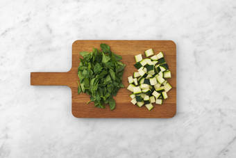 Forbered grøntsager