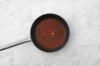 Simmer the Tomato Sauce