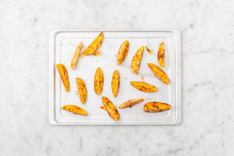 Make the Peri Peri Wedges