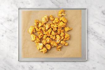 Roast the cauliflower 