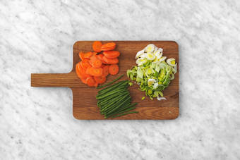 Förbered grönsaker