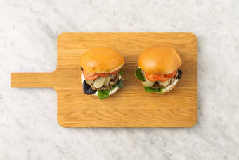 Assemble Beyond Meat® burgers