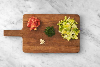 Lav hvidløgsdressing