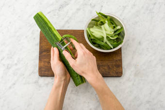 Forbered grøntsager