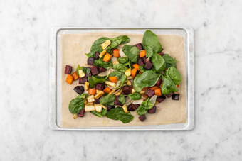 Tilsett salatblanding