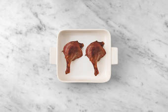 On commence par le four 