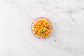 Make the corn salsa