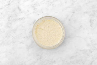 Make the okonomiyaki mixture