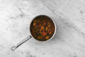 Start the curry & cook the  prawns