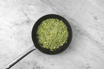 Cook the broccoli & cauliflower rice