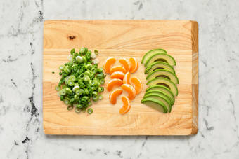 Cook chicken and finish prep