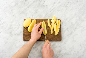 Kartoffeln vorbereiten