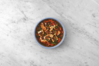 Fleisch braten & Anrichten