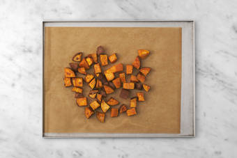 Süßkartoffel garen