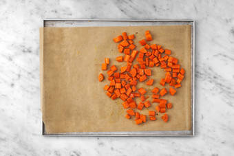 Karotten schneiden