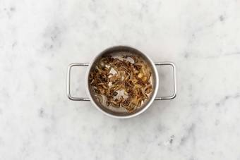 Prep and start creamy beans and cook chicken