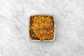 Prep tortilla chips and bake