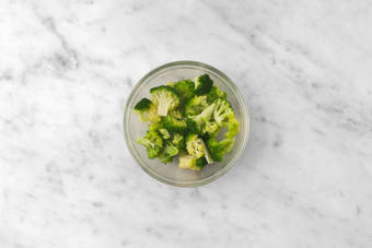 Steam the broccoli
