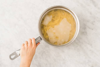 Cook the pasta