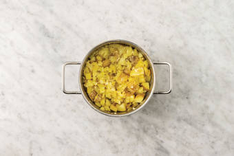 Make the crushed potatoes