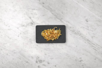 Grill the onion & bacon