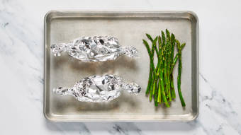 Roast Lobster & Asparagus