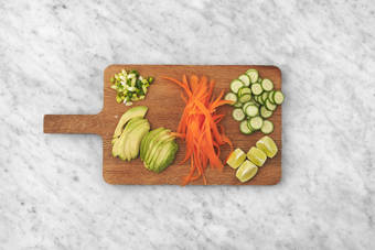 Förbered grönsaker