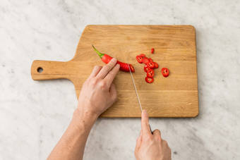 Forbered grøntsager 