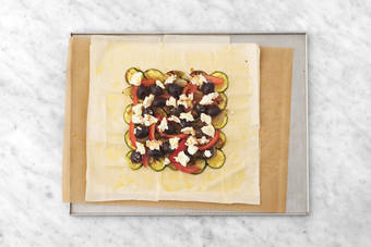 Assemble the galette