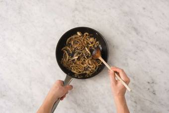 Caramelise the onion