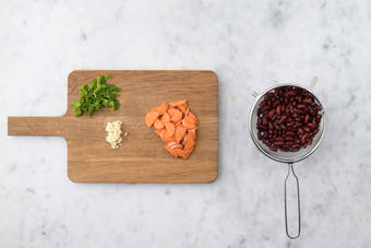 Forbered grønnsaker