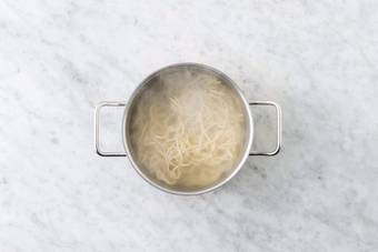 Cook the noodles