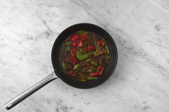 Add the Sauce and Dumplings