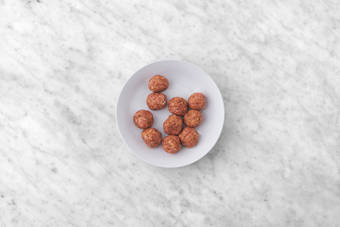 Prep the meatballs