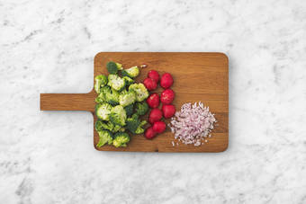 Förbered grönsaker